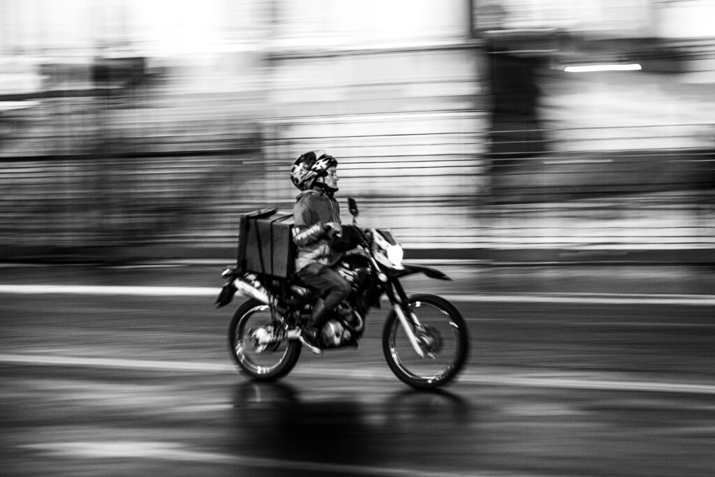 Our Rider delivering in speed!